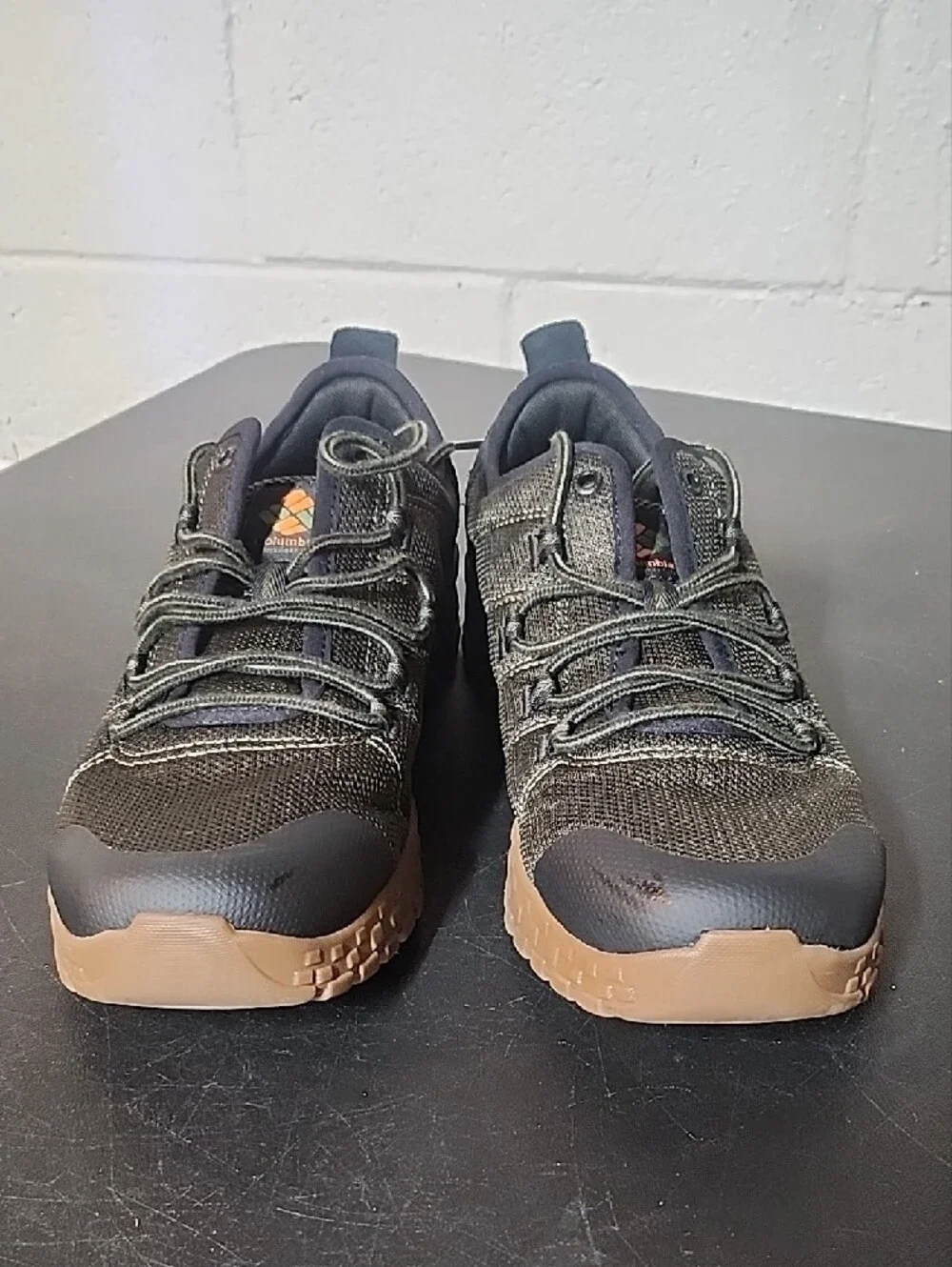 Columbia Fairbanks Low  Men's Black and Brown Trail Sneakers